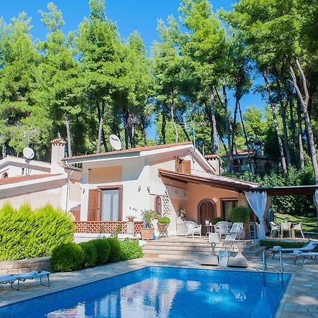 Naftilos Villa Sani With Private Pool Экстерьер фото