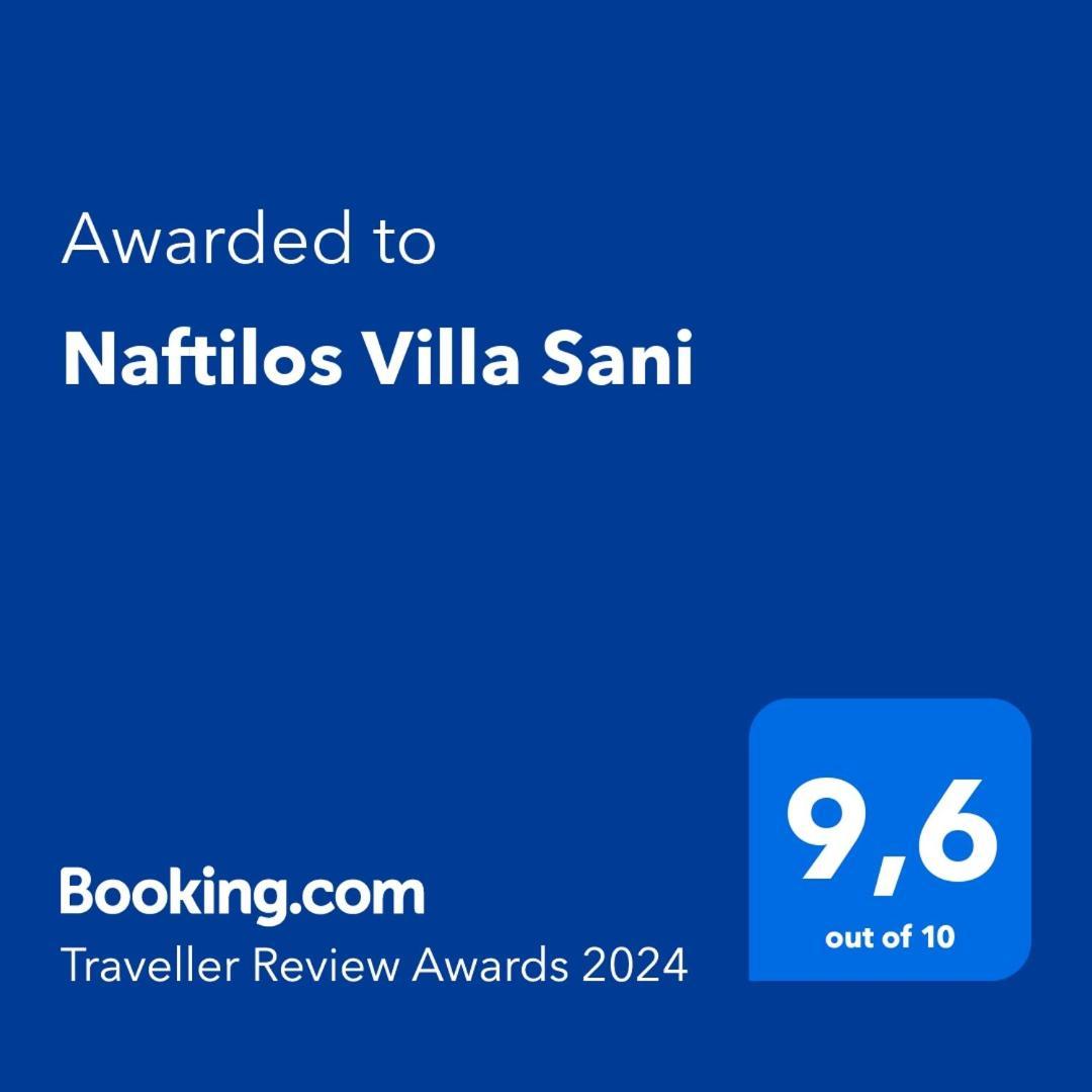 Naftilos Villa Sani With Private Pool Экстерьер фото
